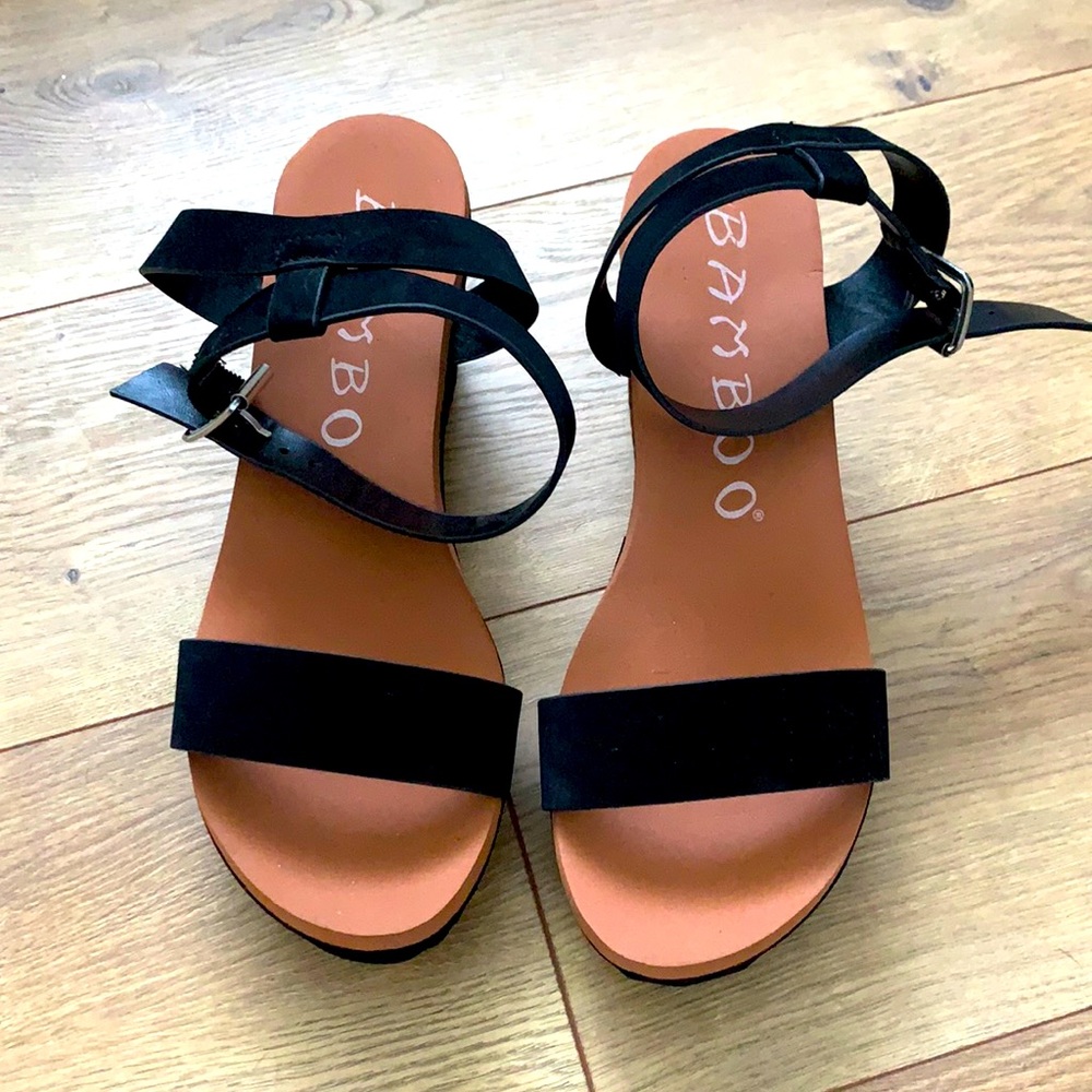 Brand New Bamboo Wedges